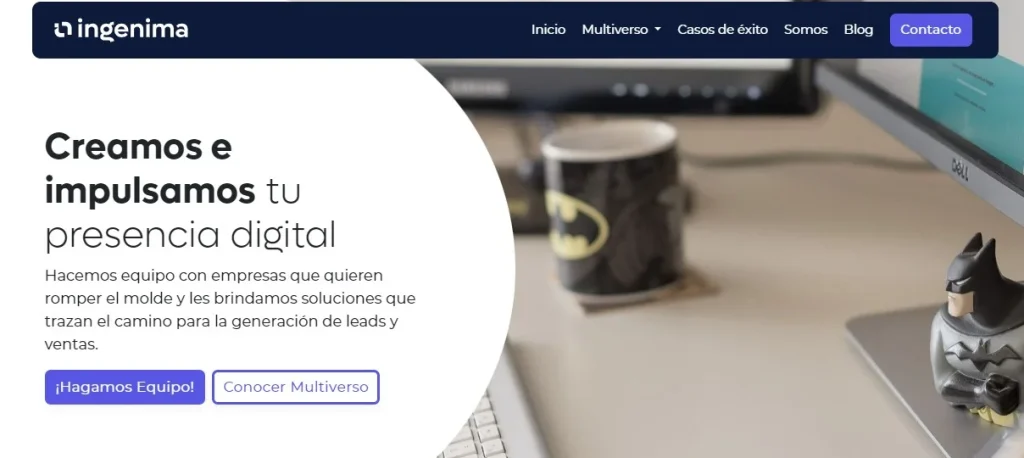 agencia desarrollo web argentina ingenima