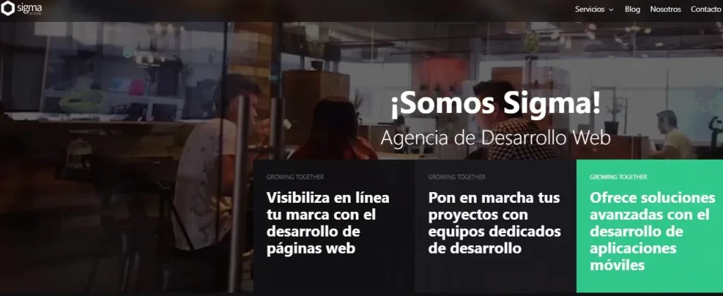 agencia desarrollo web sigma studios