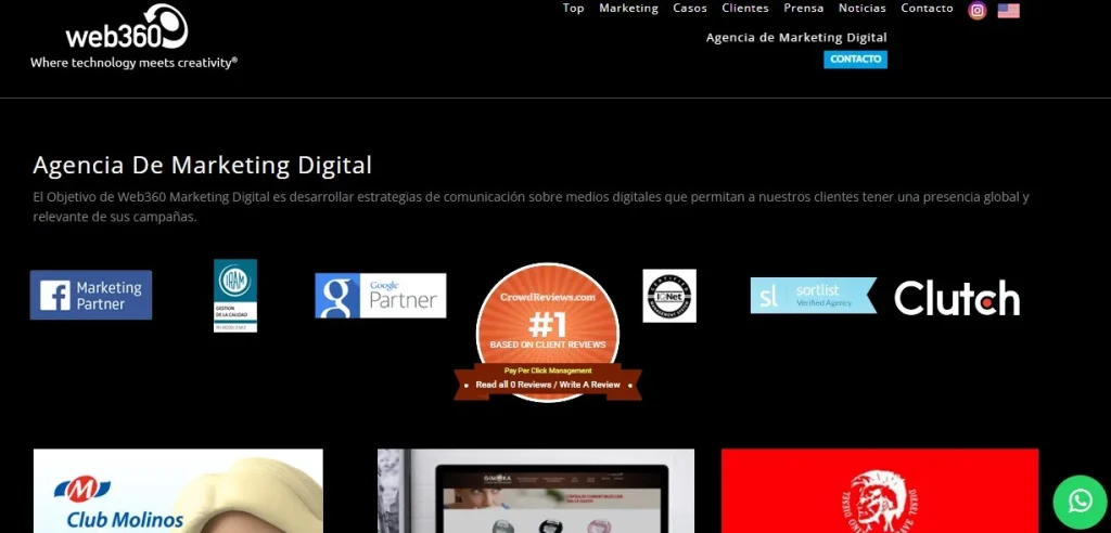 agencia desarrollo web argentina web360