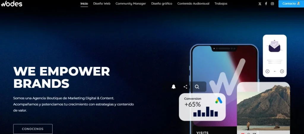 agencia desarrollo web argentina wodes
