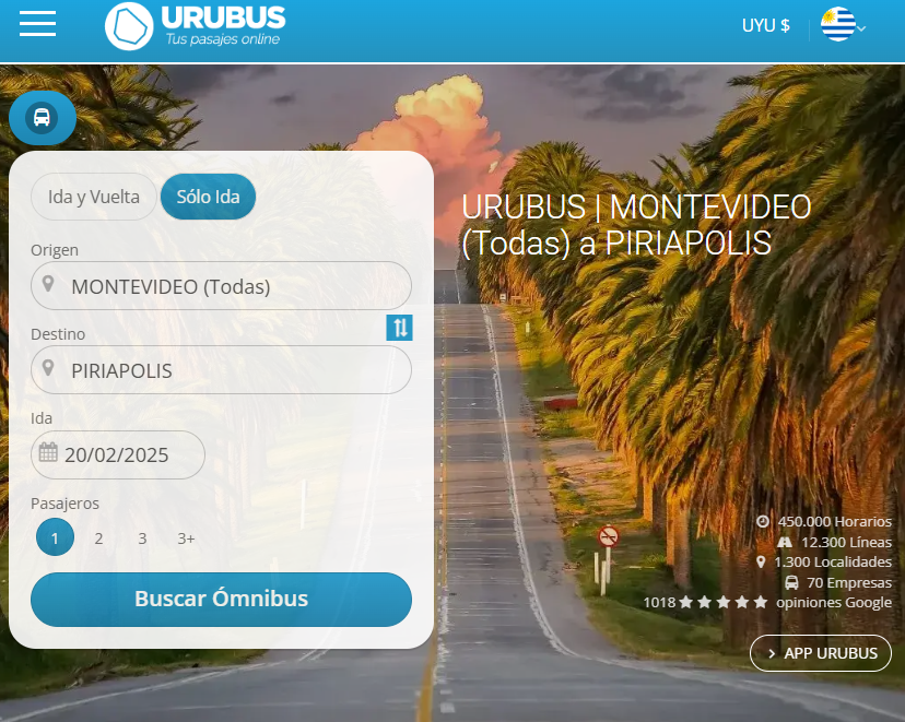 apps de viajes en uruguay