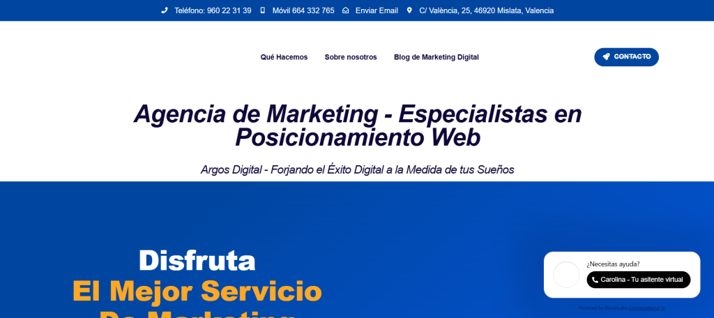 argos Agencias de Marketing Digital en Valencia