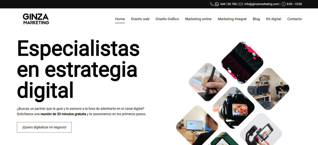 Ginza Marketing Agencia en Zaragoza