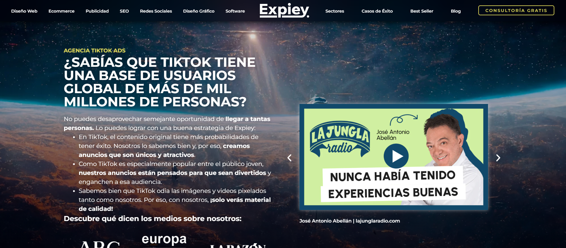 Mejores Agencias de TikTok Ads en Latinoamérica: Expiey