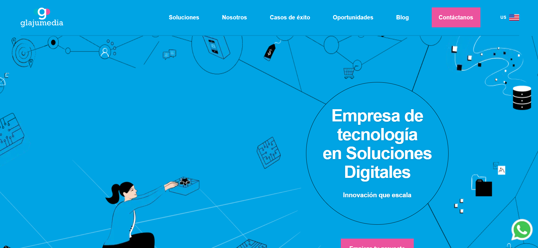 Agencias de Desarrollo Software en Perú: Glajumedia