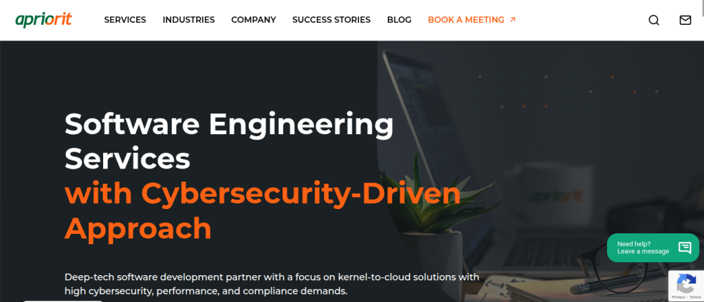 Secure Software Development Companies: Apriorit