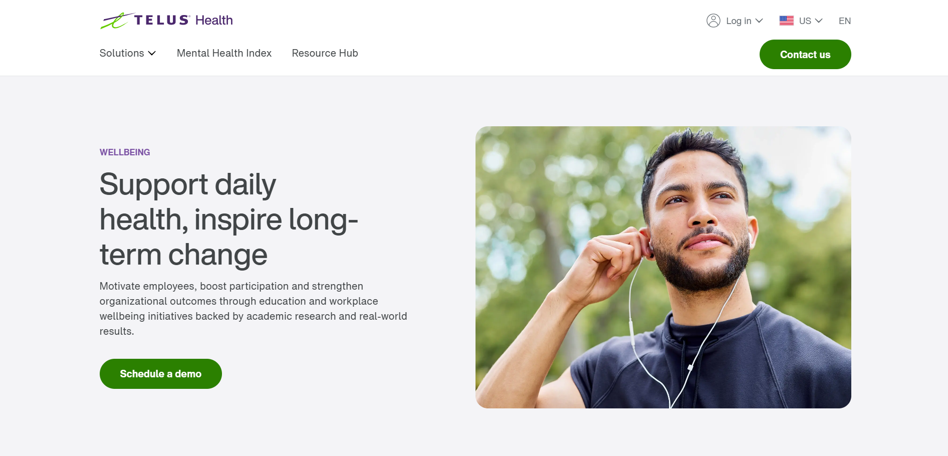Platforms for managing employee wellness: Telus Health