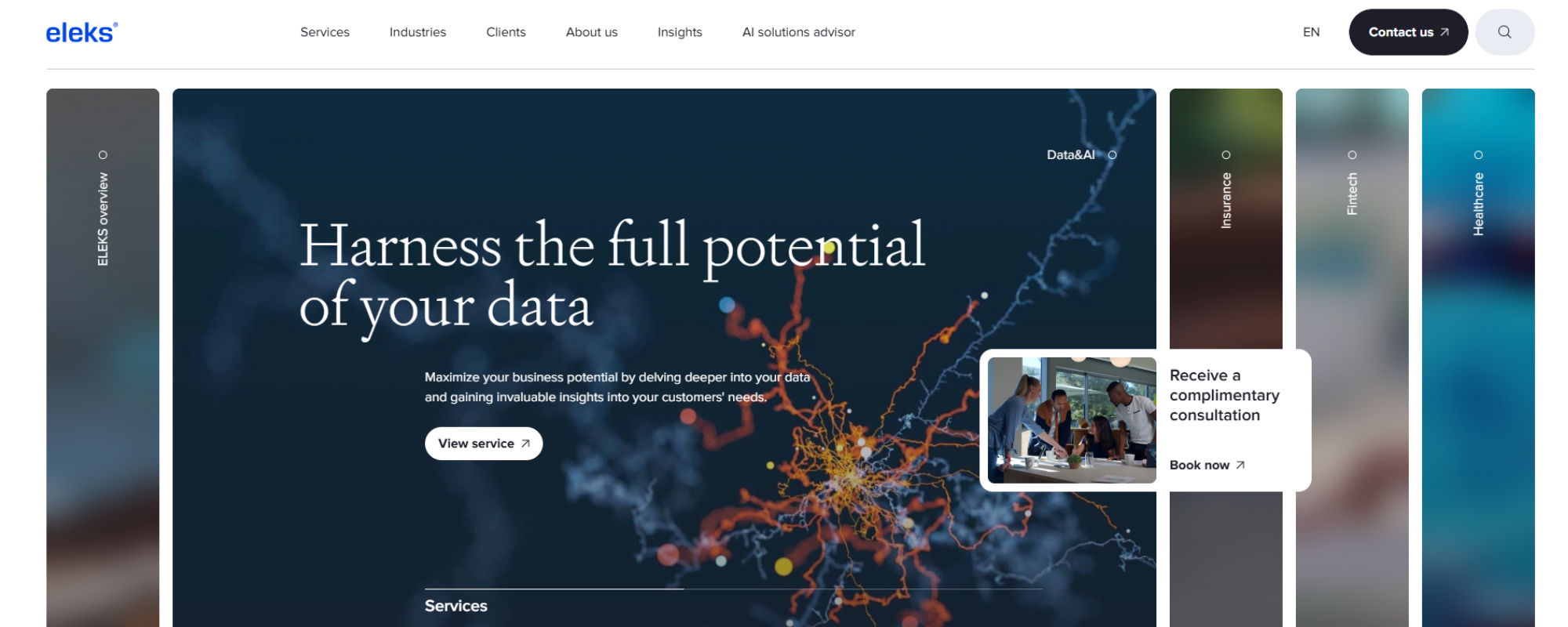 Best Secure Code Development Partners for Fintech, ELEKS software enterprise index