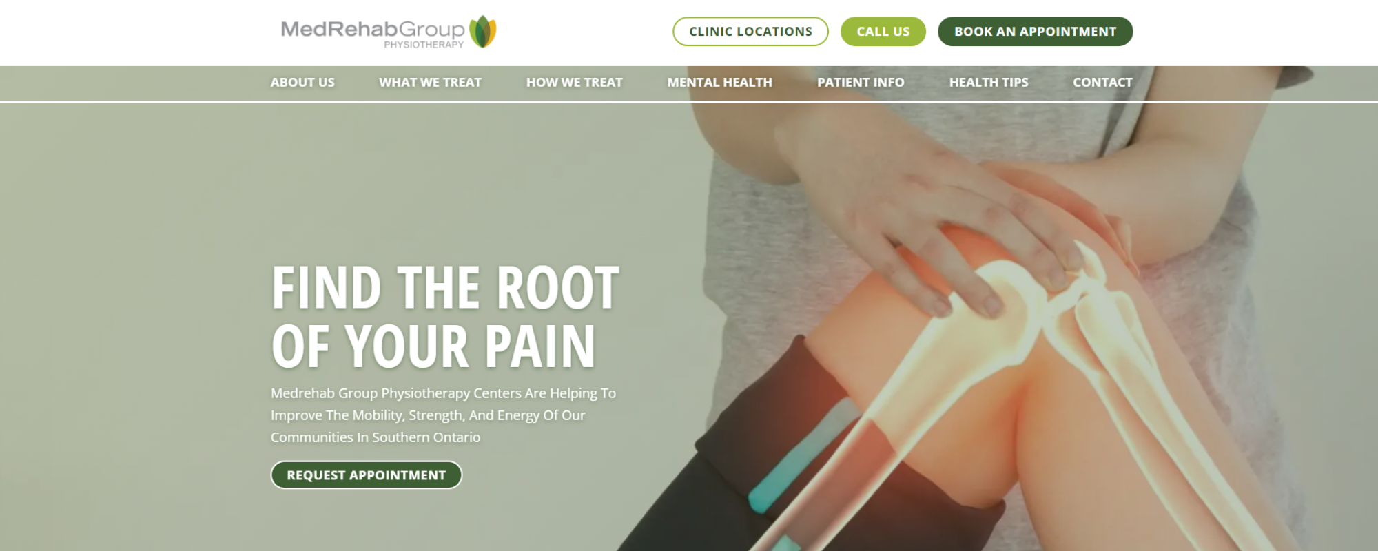 Best Rated Physiotherapy Clinics in Brampton, MedRehab online site services