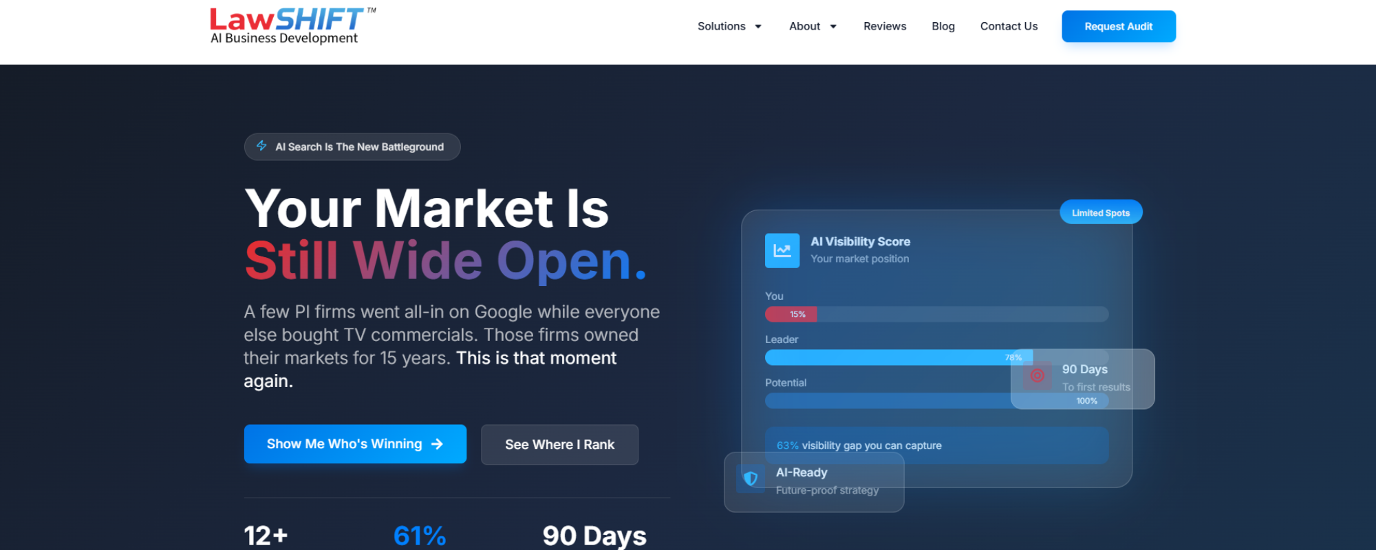 Best AI SEO agencies for lawyers in US,LawShift legal-focused SEO agency