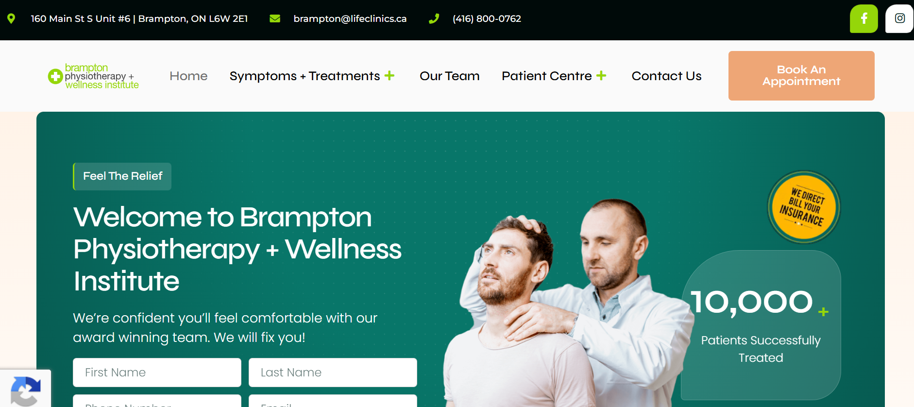 Brampton Physiotherapy + Wellness Institute