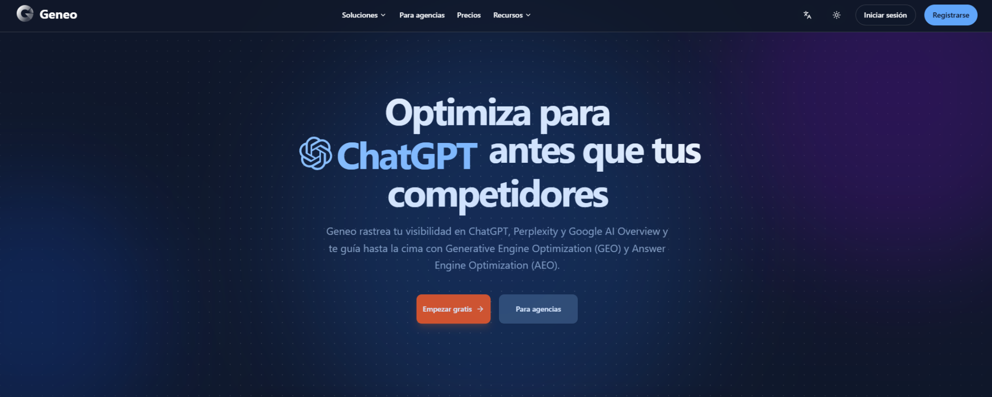 Mejores Herramientas de GEO en Español, Geneo