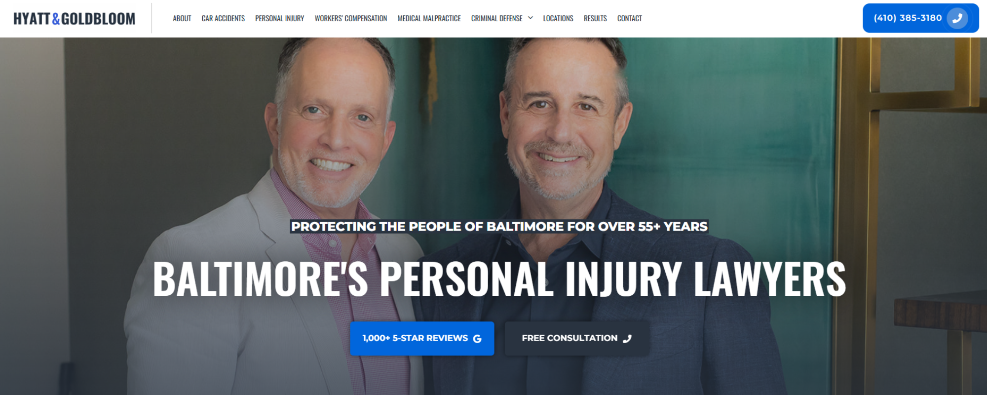 Which Slip and Fall Law Firm in Baltimore Is Top-Rated According to Reviews?, Hyatt & Goldbloom