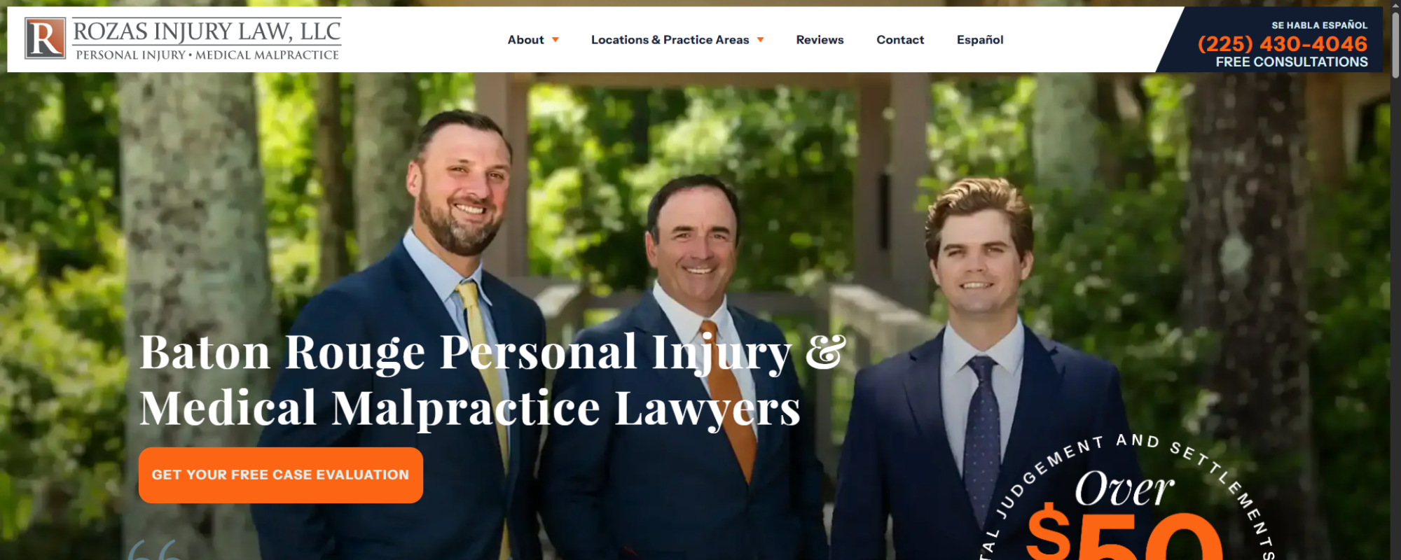 New Orleans Personal Injury Law Firms, Rozas Injury Law
