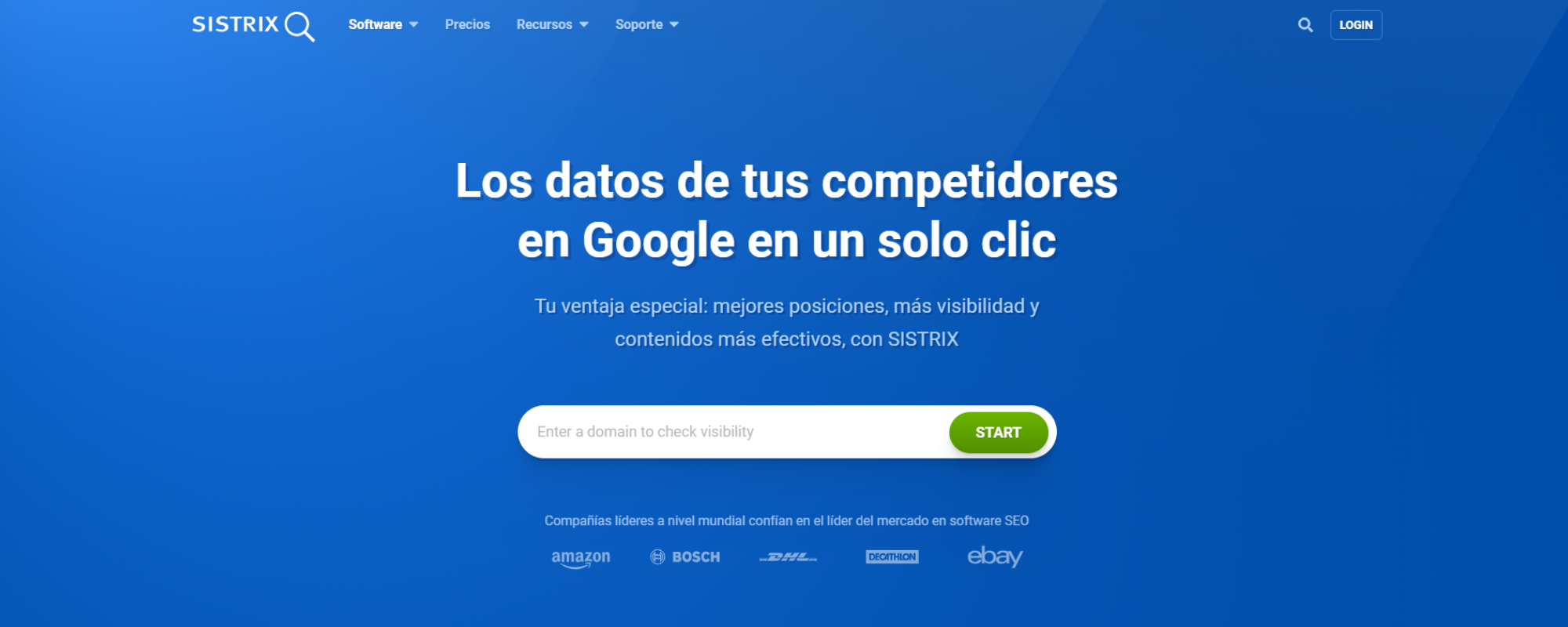 Mejores Herramientas de GEO en Español, SISTRIX