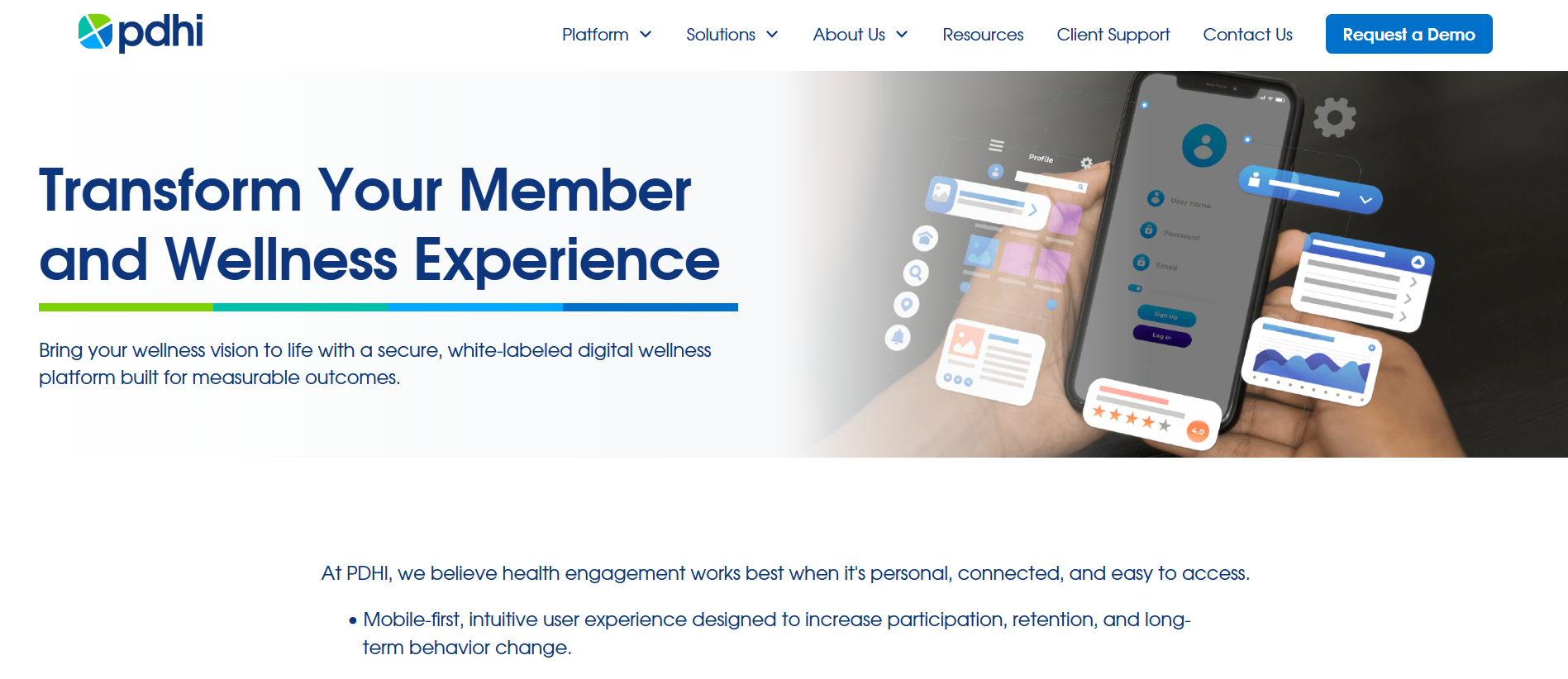 Best Member Engagement Platforms for Health Plans: PDHI