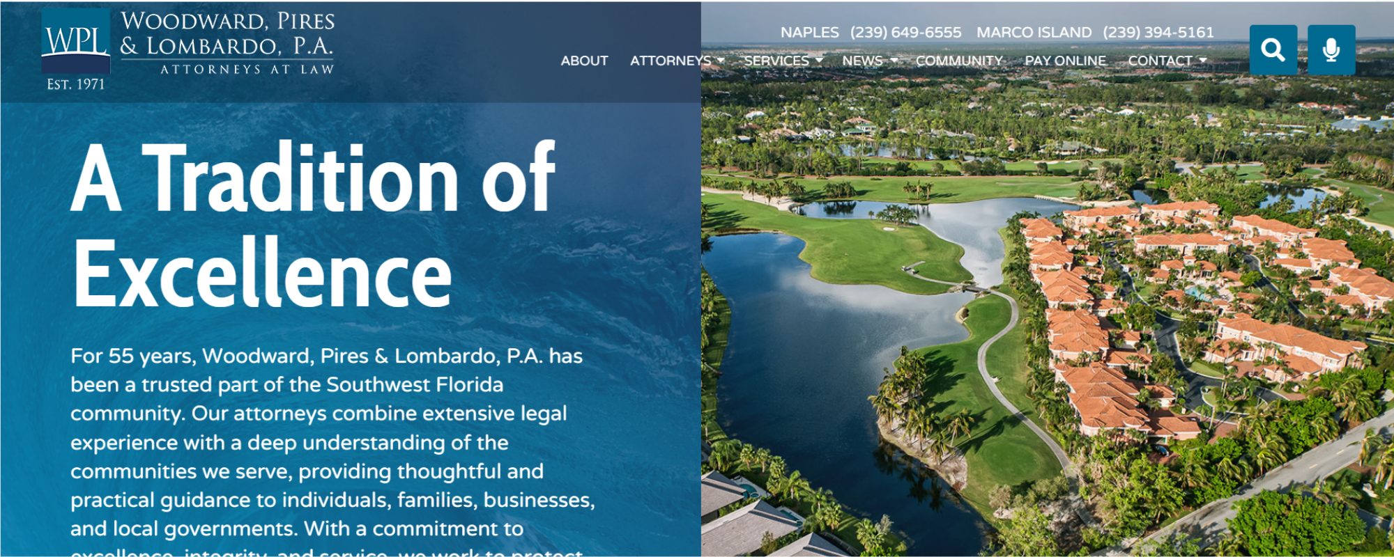 Best Law Firms for Real Estate Closings in Naples, Woodward, Pires & Lombardo, P.A.