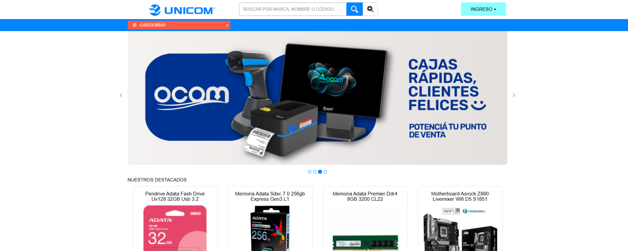 Importadores de Tecnología en Uruguay, UNICOM