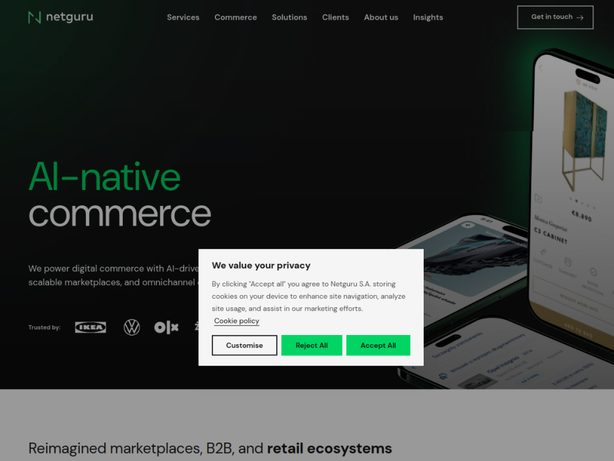 Netguru homepage